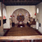 Innenansicht der Georgskirche Dietersdorf